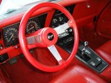 1979 Chevrolet Corvette Coupe Red Interior