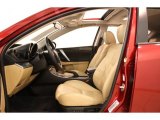2010 Mazda MAZDA3 s Grand Touring 5 Door Dune Beige Interior