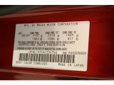 2010 MAZDA3 Color Code for Copper Red Mica - Color Code: 32V
