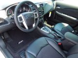 2013 Chrysler 200 S Sedan Black Interior