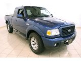 2008 Vista Blue Metallic Ford Ranger Sport SuperCab 4x4 #69622482