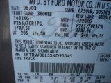 2003 F150 Color Code for Dark Shadow Grey Metallic - Color Code: CX