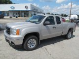 2009 Silver Birch Metallic GMC Sierra 1500 SLE Extended Cab 4x4 #69658114