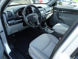 2012 Kia Sorento LX V6 Gray Interior