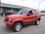 2002 Salsa Red Pearlcoat Jeep Liberty Limited 4x4 #69658453