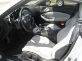 2009 Nissan 370Z Touring Coupe Gray Leather Interior