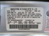2009 370Z Color Code for Brilliant Silver - Color Code: K23