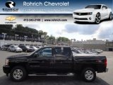 2009 Black Chevrolet Silverado 1500 LT Z71 Crew Cab 4x4 #69658444