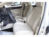 2013 Volkswagen Jetta TDI SportWagen Cornsilk Beige Interior