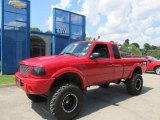 2001 Bright Red Ford Ranger XLT SuperCab 4x4 #69657652