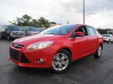 2012 Race Red Ford Focus SEL Sedan #69657645