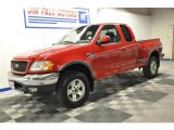 2003 Bright Red Ford F150 XLT SuperCab 4x4 #69658407