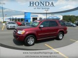 Salsa Red Pearl Toyota Sequoia in 2007