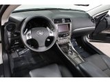 2011 Lexus IS 350C Convertible Black Interior