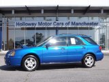 2004 WR Blue Pearl Subaru Impreza WRX Sport Wagon #69658018