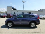 2012 Twilight Blue Metallic Honda CR-V EX 4WD #69658308