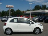 2010 Polar White Toyota Yaris 3 Door Liftback #69657904