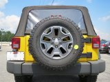 2009 Jeep Wrangler X 4x4 Custom Wheels