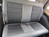 2009 Jeep Wrangler X 4x4 Rear Seat