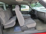 2004 GMC Sierra 2500HD SLE Extended Cab 4x4 Dark Pewter Interior