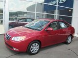 2008 Apple Red Pearl Hyundai Elantra GLS Sedan #69657402