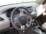 2013 Hyundai Tucson GLS AWD Steering Wheel