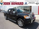 2010 Galaxy Black Nissan Titan SE Crew Cab 4x4 #69658232