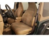 2000 Jeep Wrangler Sport 4x4 Camel Interior
