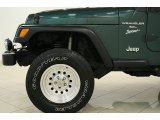 2000 Jeep Wrangler Sport 4x4 Custom Wheels