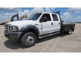 2007 Ford F550 Super Duty XL Crew Cab 4x4 Flat Bed Data, Info and Specs
