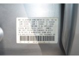 2005 TSX Color Code for Satin Silver Metallic - Color Code: NH623M