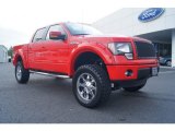 2012 Race Red Ford F150 FX4 SuperCrew 4x4 #69727730