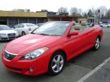 2004 Absolutely Red Toyota Solara SE V6 Convertible #6962616
