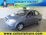 2007 Bright Blue Chevrolet Aveo LS Sedan #69728318