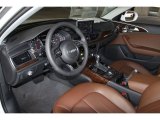 2013 Audi A6 3.0T quattro Sedan Nougat Brown Interior