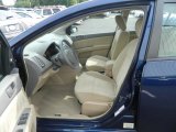 2009 Nissan Sentra 2.0 S Beige Interior