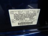 2009 Sentra Color Code for Blue Onyx - Color Code: B23