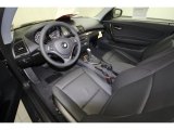 2013 BMW 1 Series 128i Coupe Black Interior
