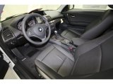 2013 BMW 1 Series 128i Coupe Black Interior