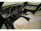 2013 BMW 5 Series 535i Sedan Oyster/Black Interior