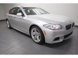 2013 BMW 5 Series Titanium Silver Metallic