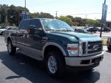 Forest Green Metallic Ford F250 Super Duty in 2010