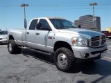 2008 Bright Silver Metallic Dodge Ram 3500 Lone Star Quad Cab 4x4 Dually #69727597