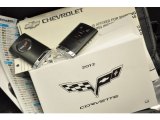 2012 Chevrolet Corvette Grand Sport Coupe Keys