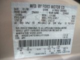 2008 Mountaineer Color Code for Silver Birch Metallic - Color Code: JP