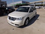 2013 Pearl White Tri Coat Dodge Journey American Value Package #69727939