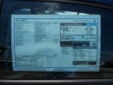 2013 Volkswagen Jetta S Sedan Window Sticker