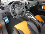 2013 Audi TT S 2.0T quattro Coupe Black/Orange Interior