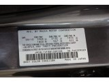2011 MAZDA3 Color Code for Graphite Mica - Color Code: 38R