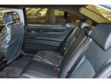2012 BMW 7 Series ActiveHybrid 750Li Sedan Black Interior
